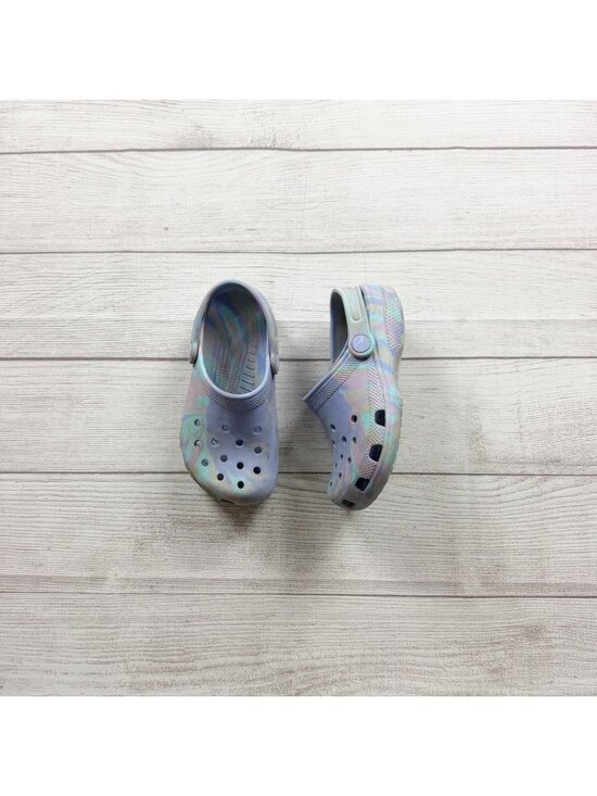 CROCS Other - Crocs Tie Dye Classic Clog Shoes Kid Junior 1